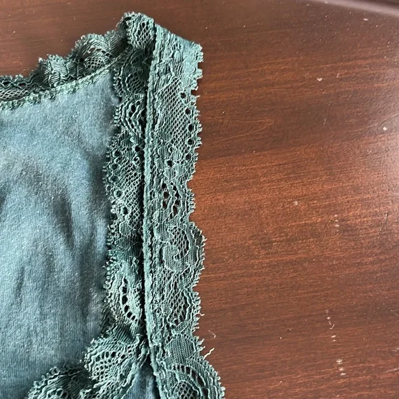Lace cotton camisole - Picture 2 of 6